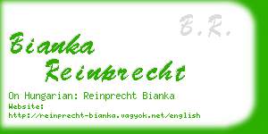 bianka reinprecht business card